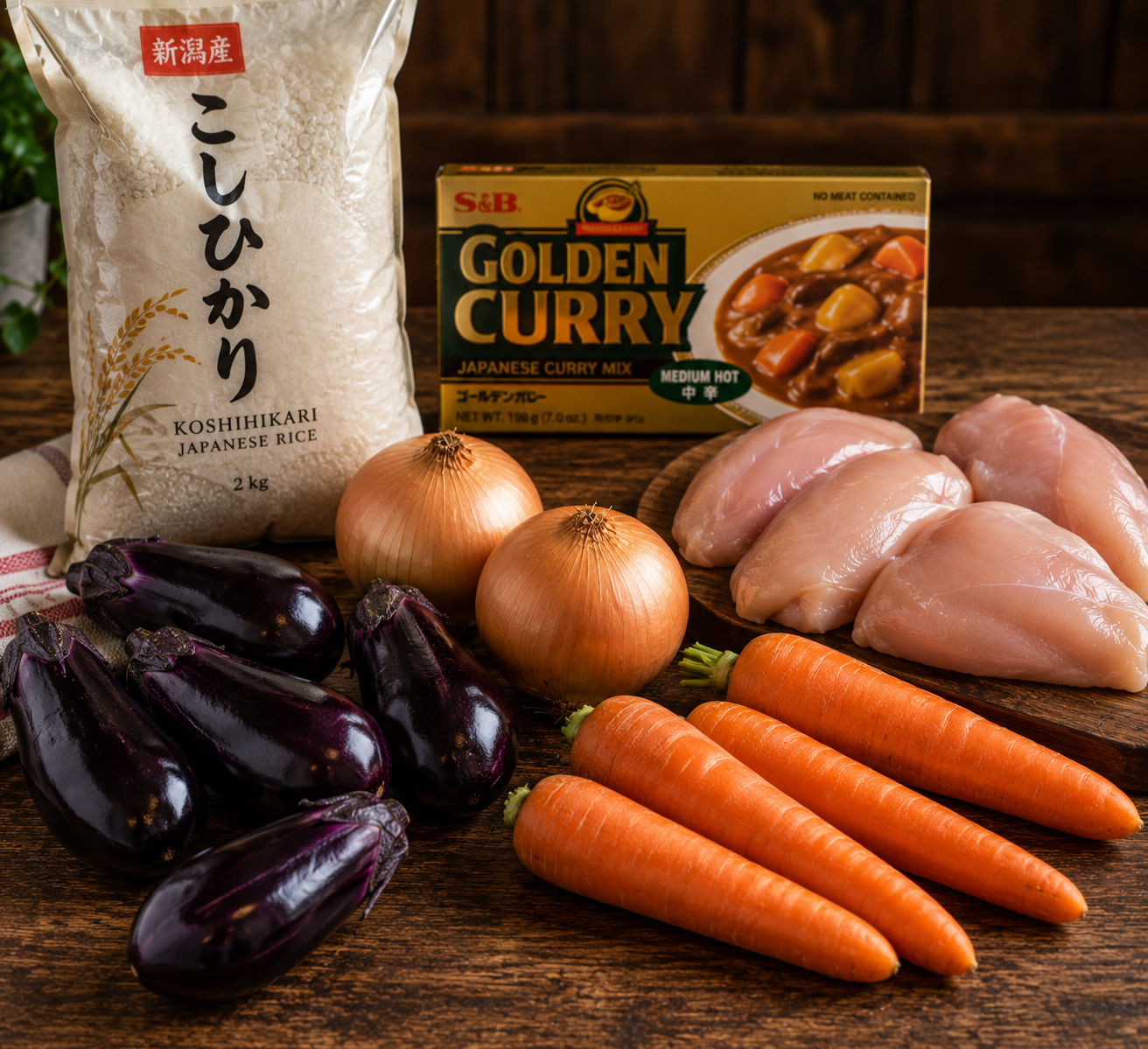 Dinner Bundle: Japanese Curry (serves 8-10)