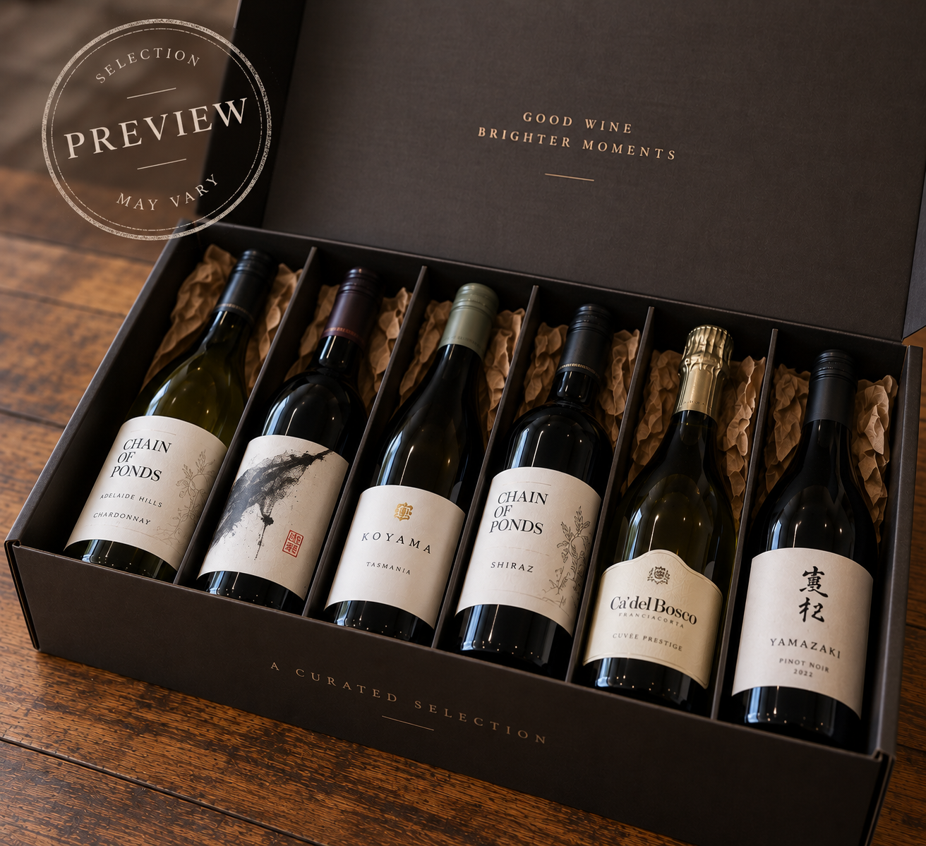 Premium Wine - Mixed 1/2 Dozen